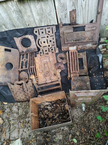 Antique cast iron - antique, stove